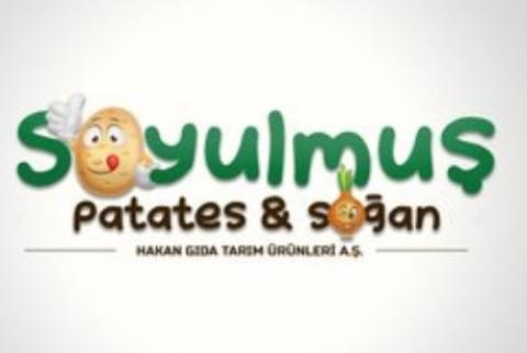 Soyulmuş Patates Ve Soğan