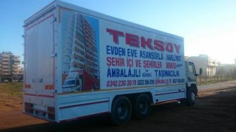 Teksoy Evden Eve Tasimacilik Asansörlü Nakliyat